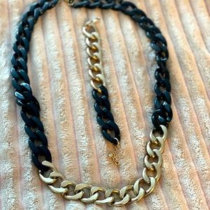 J crew long necklace with bracelet